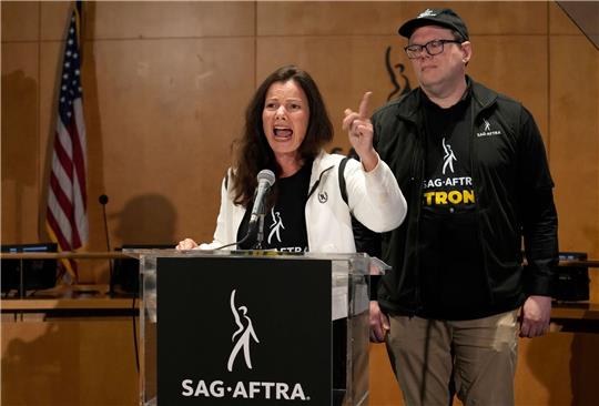 SAG-AFTRA-Präsidentin Fran Drescher spricht von einem «goldenen Zeitalter».