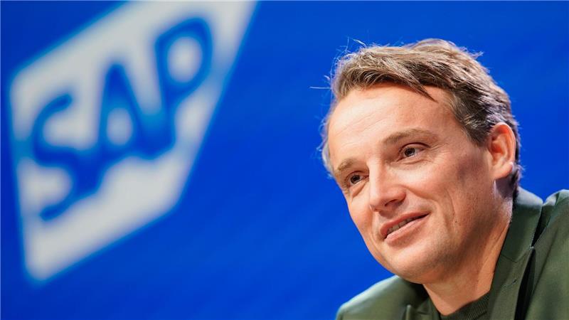 SAP-Chef Christian Klein: Der Walldorfer Softwarekonzern ist das wertvollste Dax-Unternehmen (Archivbild)