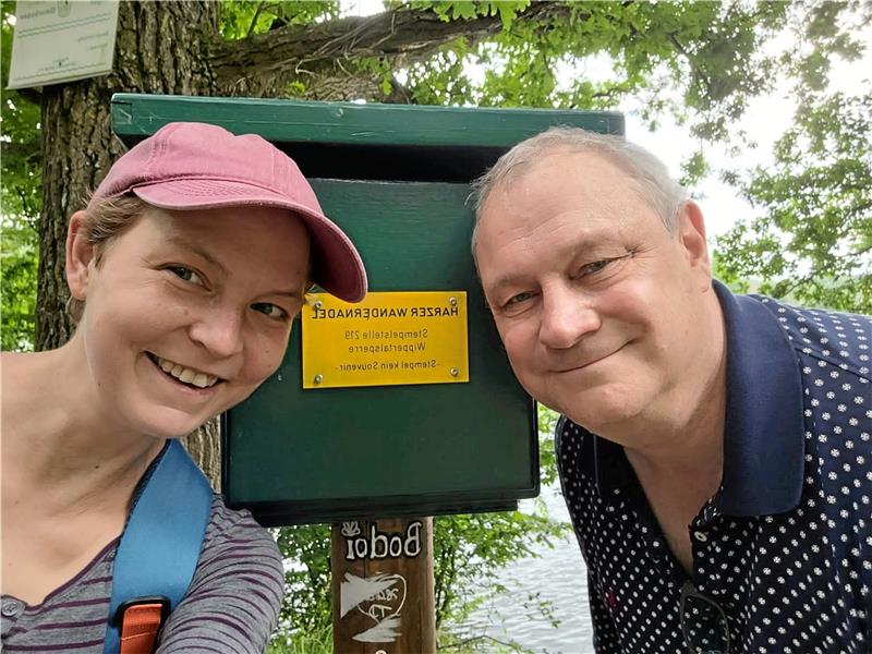 Spendenziel des Landkreises Goslar deutlich übererfüllt Sabine und Alexander Schiedt. Foto: Privat