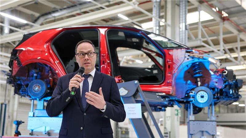 Sachsens Wirtschaftsminister Dirk Panter (SPD):  „Wir wollen auch den Konzernsitz für Circular Economy hier haben.“