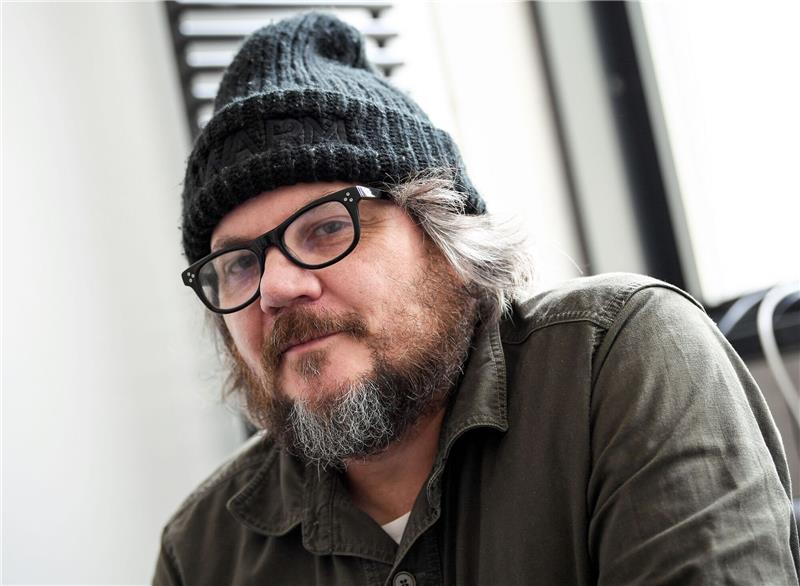 Sänger Jeff Tweedy von Wilco.