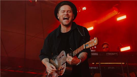 Sänger und Songschreiber Johannes Oerding kommt am 14. August 2026 nach Bad Harzburg.