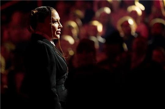Sängerin Madonna bei der Verleihung der 65. Grammy Awards.