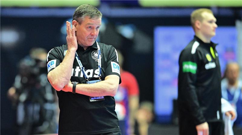 Sah einen fehlerhaften Auftritt seiner Mannschaft: Bundestrainer Alfred Gislason.