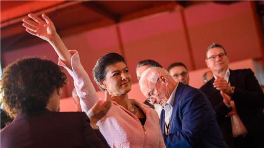 Sahra Wagenknecht zieht sich vom Parteivorsitz zurück.