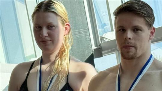 Salome Ropeter und Nick Näther vom TuS Clausthal-Zellerfeld holen neun von zehn möglichen Titel bei den Kreismeisterschaften am Salzgitter-See.