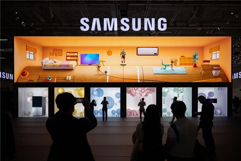 Samsung abermals mit deutlichem Gewinnrückgang Samsung will seine Fernseher zum Herzstück im vernetzten Zuhause machen (Archivbild.)