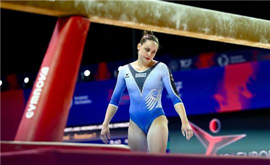 Sarah Voss belegte im Mehrkampf den 16. Platz.