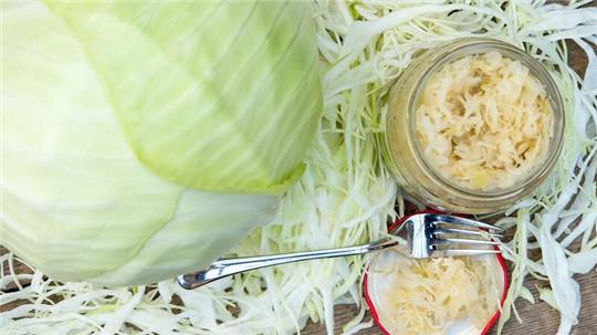 Sauerkraut wird bevorzugt von den älteren Generationen verzehrt.