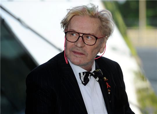 Schauspieler Helmut Berger bei einer Preisverleihung im Jahr 2013.