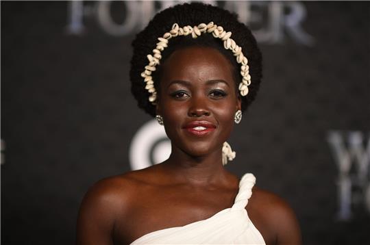 Schauspielerin Lupita Nyong'o bei der  Weltpremiere von «Black Panther: Wakanda Forever» in Hollywood.