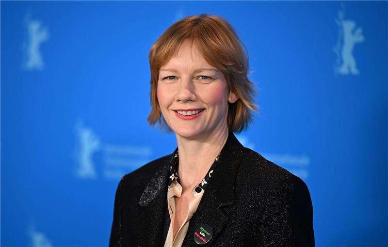 Schauspielerin Sandra Hüller auf der Beerlinale 2023.
