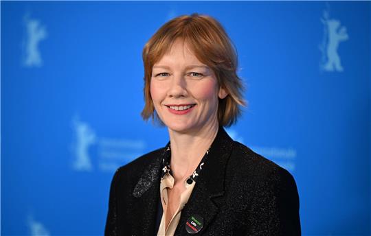Schauspielerin Sandra Hüller auf der Beerlinale 2023.