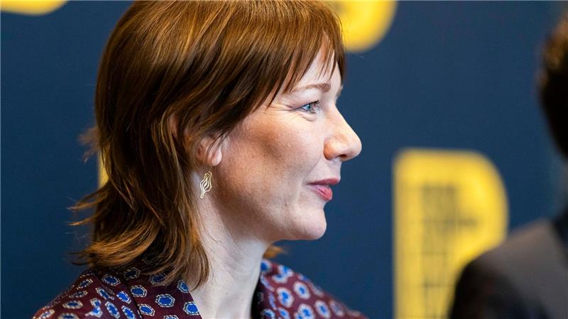 Schauspielerin Sandra Hüller beim Braunschweig International Film Festival: Sie wurde dort als Stargast mit dem Hauptpreis ausgezeichnet. (Archivbild)