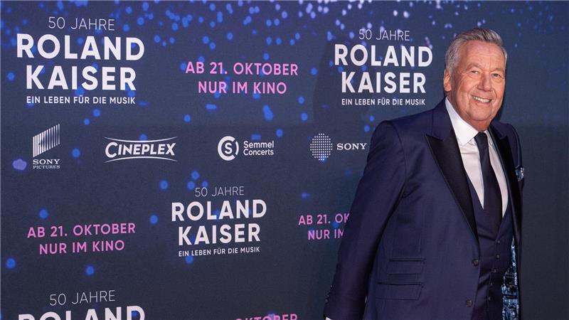 Weltpremiere: Roland Kaiser feiert sein Kino-Debüt Schlagerstar Roland Kaiser hat seinen Kinofilm präsentiert.