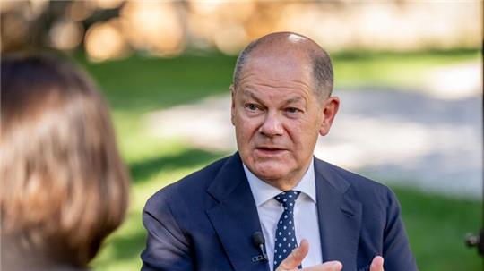 Schließt ein Gespräch für die Zukunft mit dem russischen Präsidenten Wladimir Putin nicht aus: Olaf Scholz.
