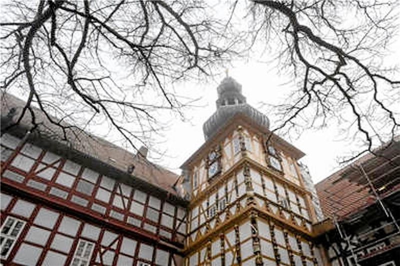 Schloss Herzberg: Foto: Pförtner/dpa