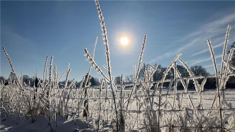 Klirrende Kälte, Eis und Schnee bringen Freude und Probleme Schnee, Minus-Temperaturen und Sonne bilden in Niedersachsen mancherorts wundervolle Winterlandschaften.