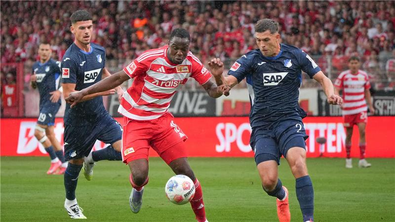 Schnell und durchsetzungsstark: Union Berlins Ilyas Ansah.