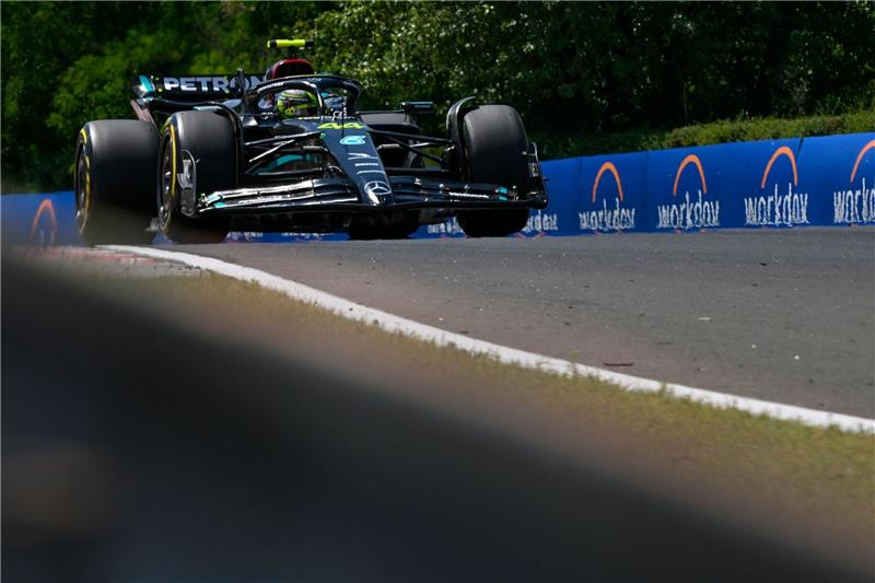 Schnellster im letzten Training in Budapest: Lewis Hamilton.