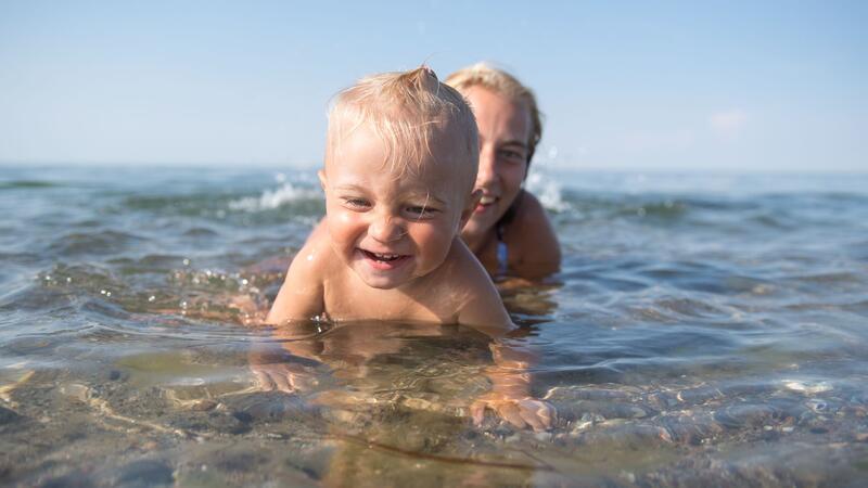 Schon Kinder wissen: Wasser fühlt sich einfach gut an.