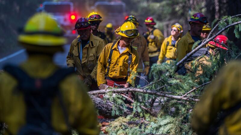 Schon jetzt handelt es sich um den größten Waldbrand des laufenden Jahres in Kalifornien.