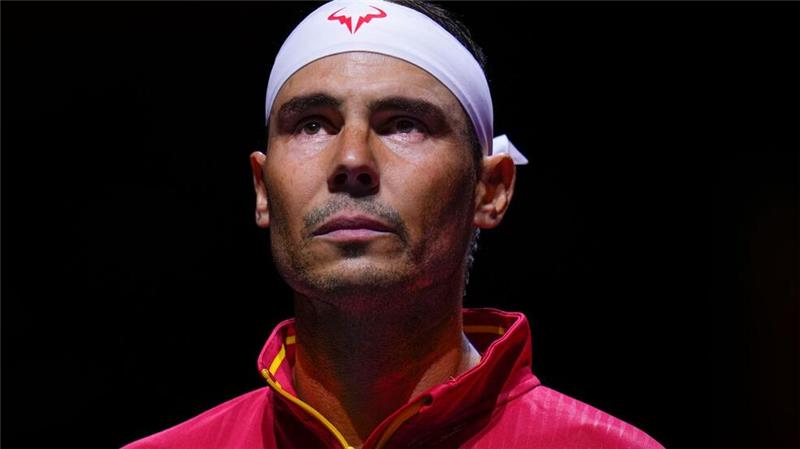 Aus im Davis Cup: Tennis-Karriere von Nadal vorbei Schon vor der letzten Partie seiner Karriere zeigte Rafael Nadal Emotionen.