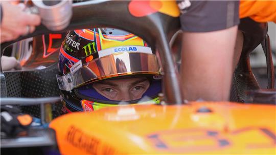 Schon wieder schnell in Imola: WM-Spitzenreiter Oscar Piastri.