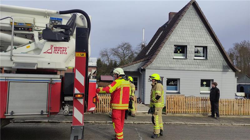 Schornsteinbrand in Heimerode.