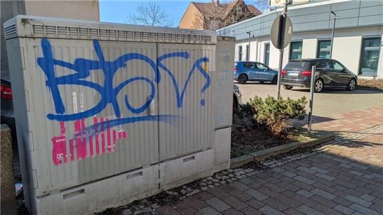 Schriftzüge wie "BTSV" sprayen die Vandalen besonders häufig.