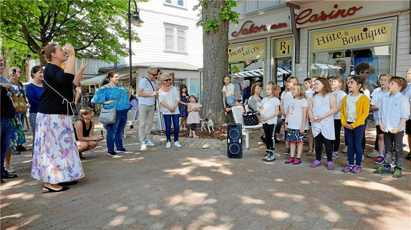 Ab 18. Mai: Nachwuchs läutet die Harzburger Musiktage ein Schulchöre sind traditioneller Bestandteil der Reihe „Junge Festivalfans“, so wie hier zu sehen die Kinder der Grundschule Bündheim.