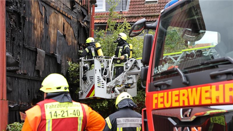 Schuppenbrand Clausthal-Zellerfeld.