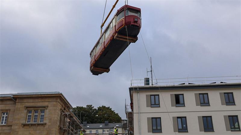 Schwebebahnwagen in Wuppertal