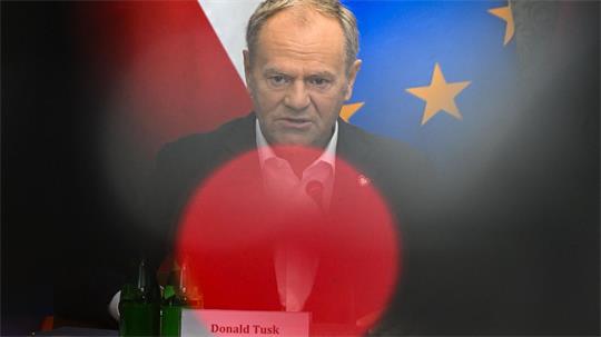 Schwebte in Gefahr: Regierungschef Tusk.