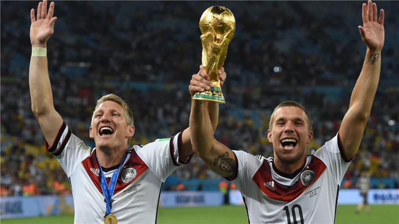 Schweini und Poldi waren lange Zeit das Traum-Duo der Nationalmannschaft. (Archivbild)