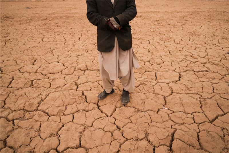 UN fürchten zunehmend Katastrophen durch Klimawandel Schwere Dürre in Afghanistan.