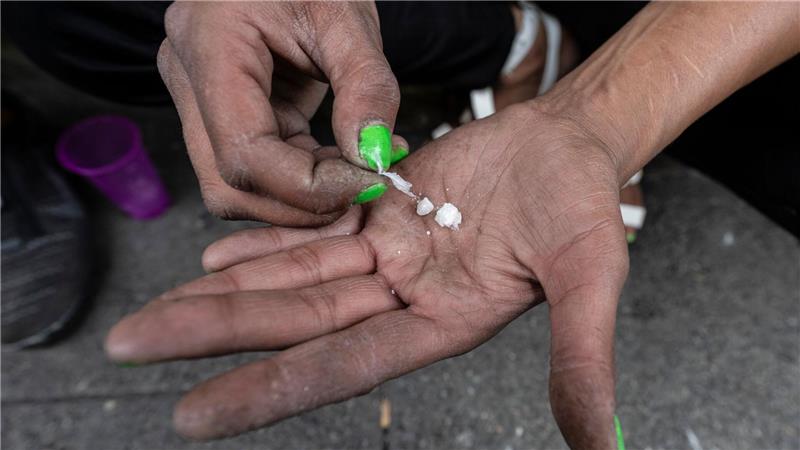 Elend in den Großstädten - Warum Crack sich rasch ausbreitet Schwerstabhängige konsumieren tägliche oft Dutzende Dosen der Droge. (Archivbild)