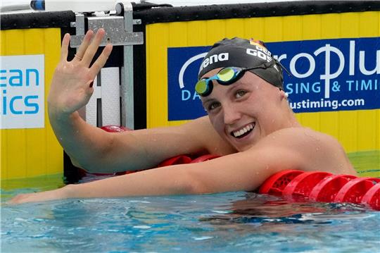 Schwimmt um eine Medaille über 800 Meter: Isabel Gose.