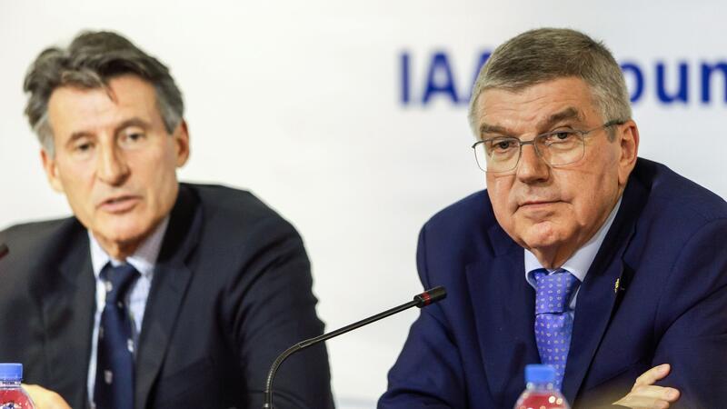 Coe und sechs weitere Bewerber um Bach-Nachfolge beim IOC Sebastian Coe (l) gilt seit Jahren als Widerpart von IOC-Präsident Thomas Bach.