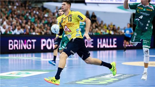 Sebastian Heymann wechselt von den Rhein-Neckar Löwen nach Hannover. (Archivbild)