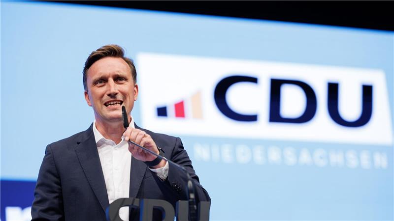 Sebastian Lechner ist sowohl Vorsitzender der CDU Niedersachsen als auch der CDU-Fraktion im Landtag. (Archivbild)