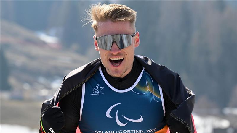 Sebastian Marburger jubelt über Silber. 