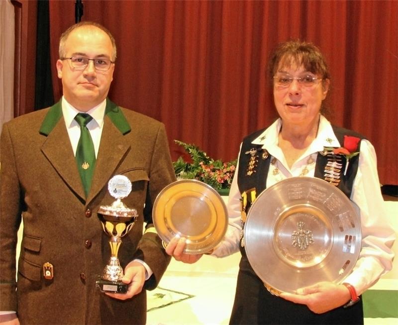 Goslarer Schützen küren ihre Stadtmeister Sebastian Ludwig und Jörna-Kristin Kreinacke