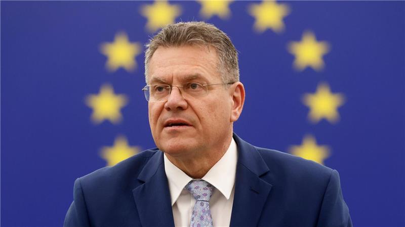 Neue Gegenzoll-Pläne: EU wappnet sich für Eskalation mit USA Sefcovic warnt vor weiteren US-Zöllen. (Archivbild)