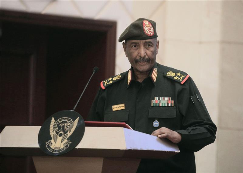 Sein Land versinkt derzeit in Chaos: der sudanesische Machthaber General Abdel Fattah al-Burhan. Archivbild