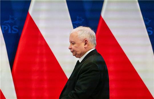 Seinen Angaben zufolge könnten bis zu 8000 Wagner-Kämpfer in Belarus unterkommen: Jaroslaw Kaczynski.