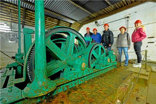 Seit 1971 sind Teile des 19-Lachter-Stollens als Besucherbergwerk für Gäste zugänglich.  Foto: Stefan Sobotta