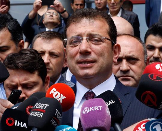 Seit 2019 Bürgermeister von Istanbul: Ekrem Imamoglu.