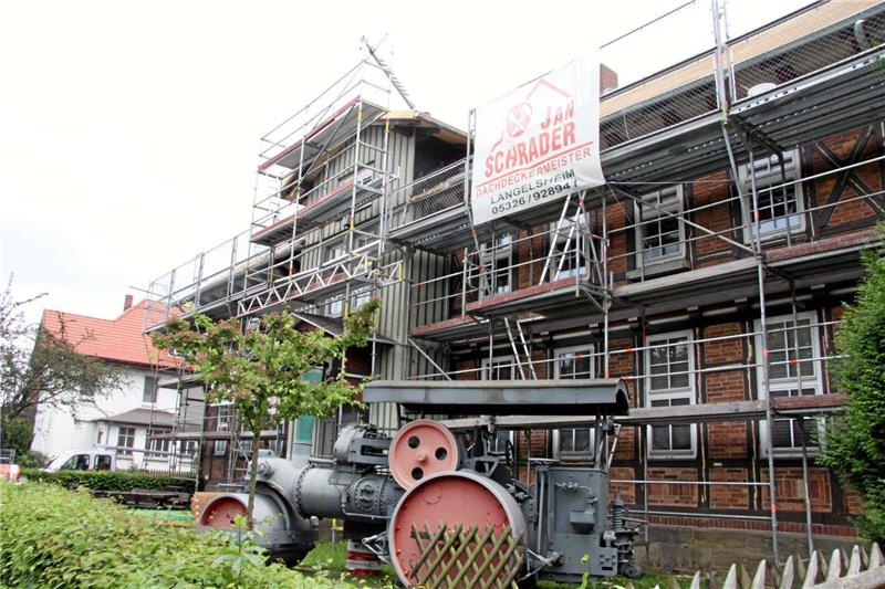Seit Anfang Mai dauern die Arbeiten am Heimatmuseum an.
