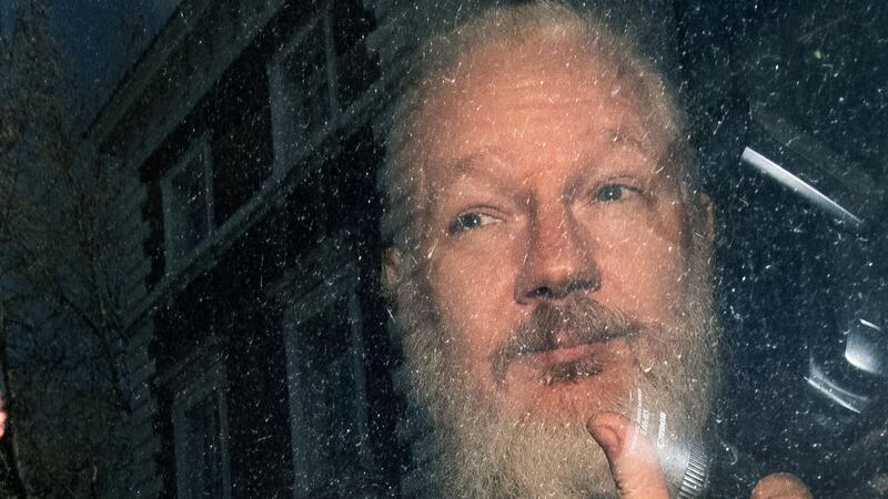 Seit April 2019 saß Assange im Londoner Hochsicherheitsgefängnis Belmarsh ein.